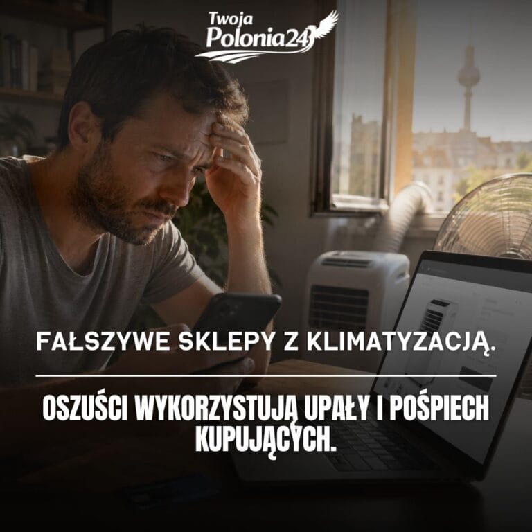 fałszywe sklepy z klimatyzacją i oszustwa przy zakupie klimatyzatora w Niemczech
