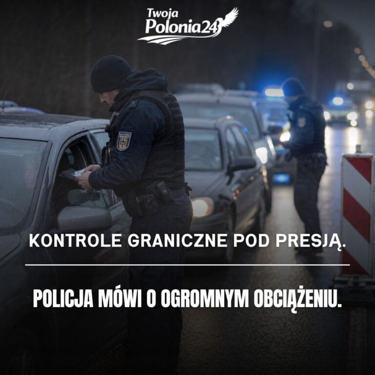 kontrole na granicach Niemiec i działania Bundespolizei przy przejściu granicznym