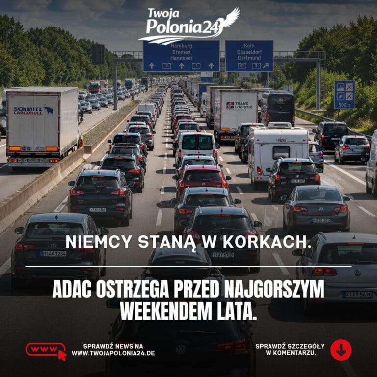 Korki w Niemczech w weekend na jednej z głównych autostrad