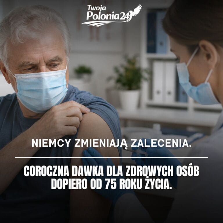 Nowe zalecenia szczepień przeciw COVID-19 w Niemczech od 75 lat