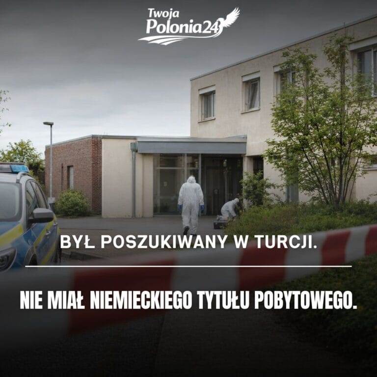 Podejrzany w sprawie Stade, policyjne śledztwo przed placówką pomocy społecznej