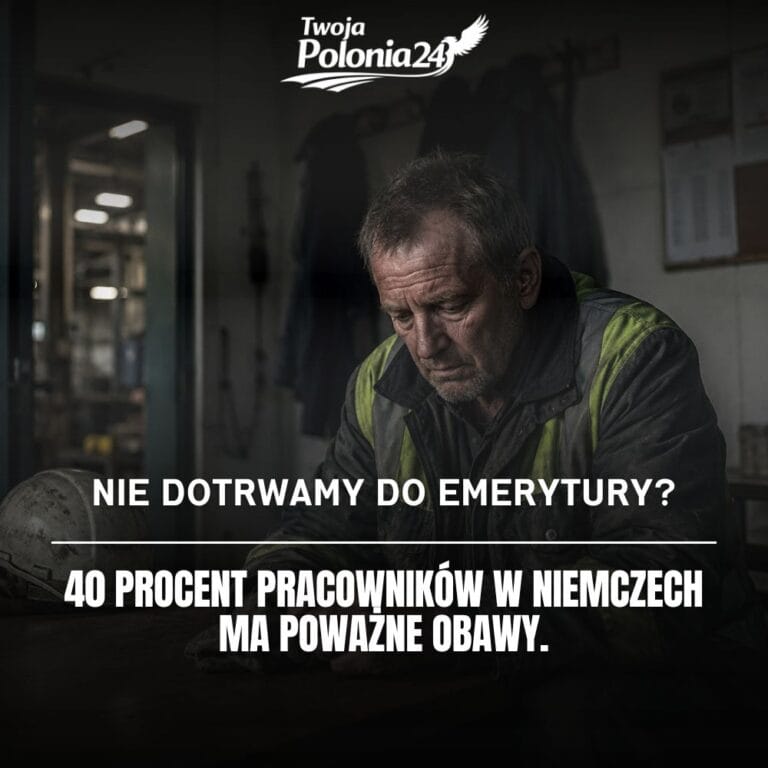 praca do emerytury w Niemczech, zmęczony pracownik fizyczny, obawy o zdrowie i wiek emerytalny