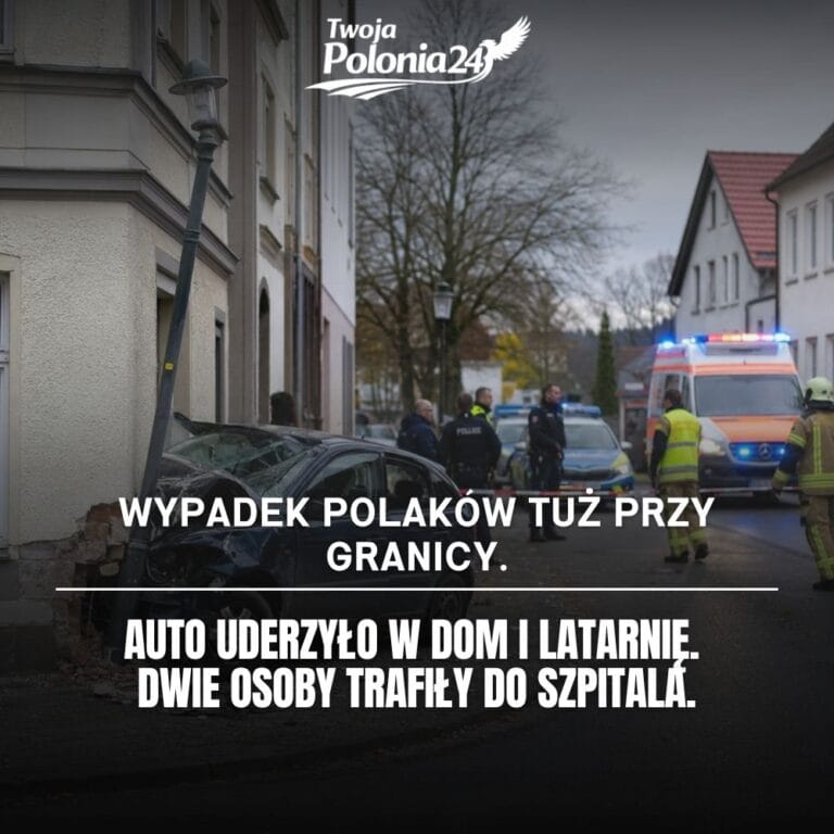 Wypadek Polaków w Löcknitz na drodze B104