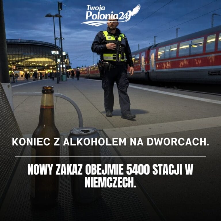 Zakaz alkoholu na dworcach Deutsche Bahn i otwarta butelka na peronie
