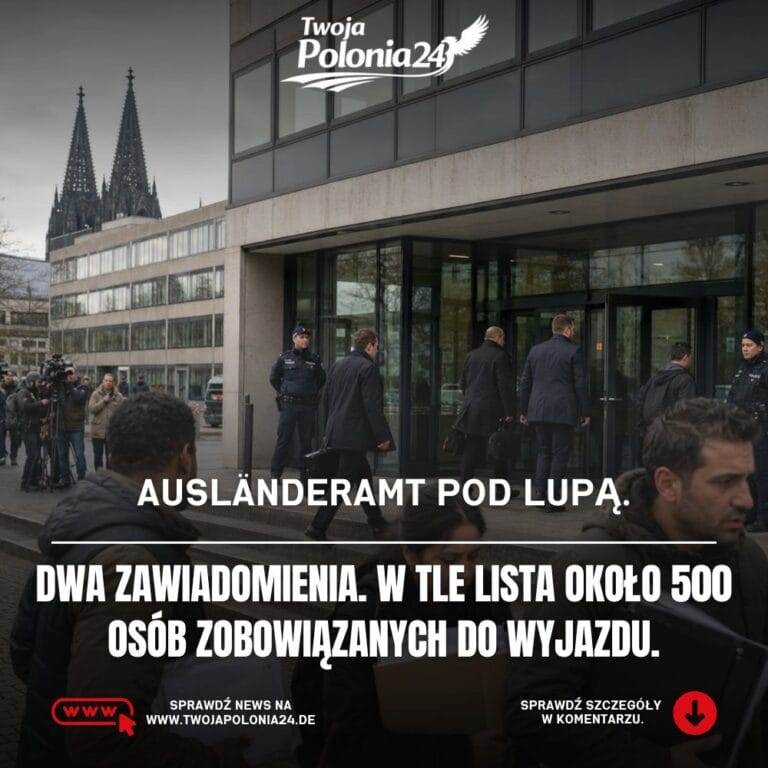Ausländeramt w Kolonii i sprawa listy około 500 osób zobowiązanych do opuszczenia Niemiec