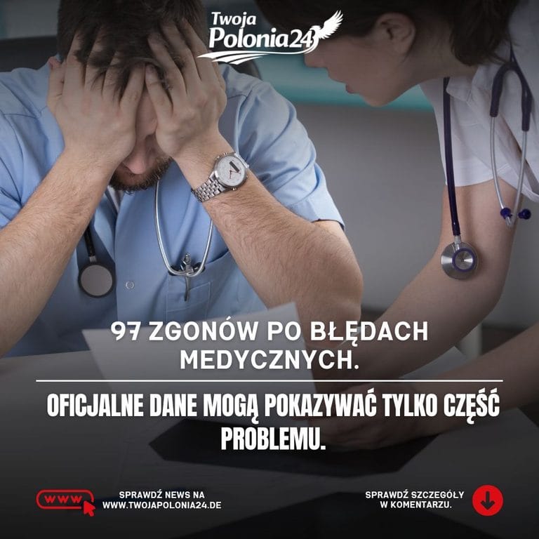 Błędy medyczne w Niemczech – 97 przypadków śmiertelnych i 2700 potwierdzonych szkód w 2025 roku