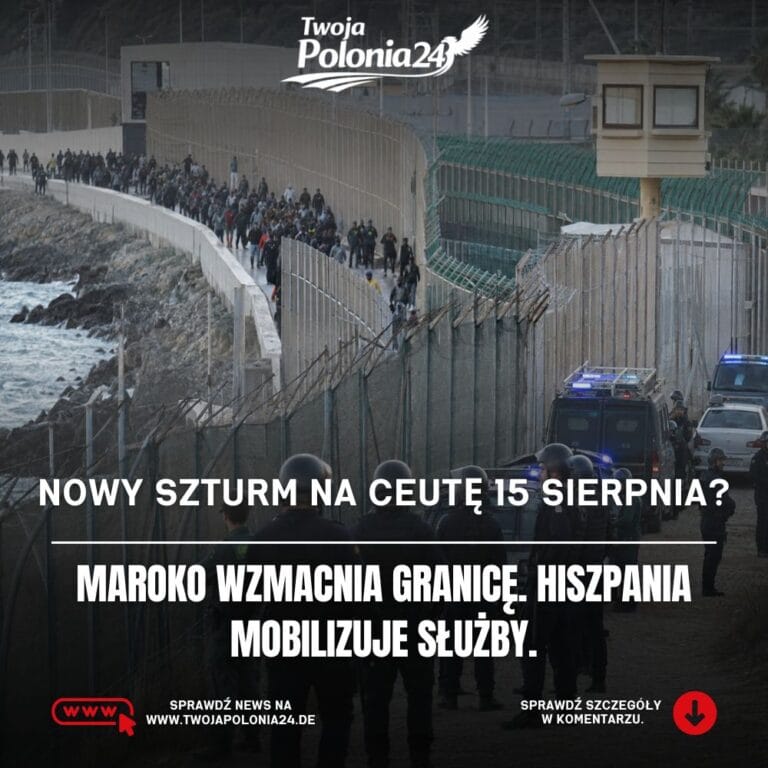 Ceuta 15 sierpnia 2026, wzmocnione zabezpieczenia i służby na granicy z Marokiem