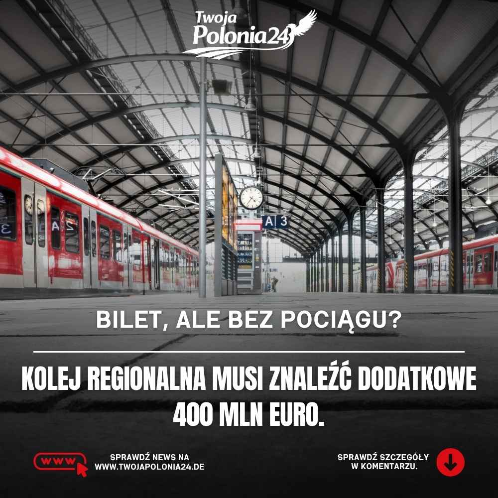 Deutschlandticket zagrożony przez rosnące koszty kolei regionalnej