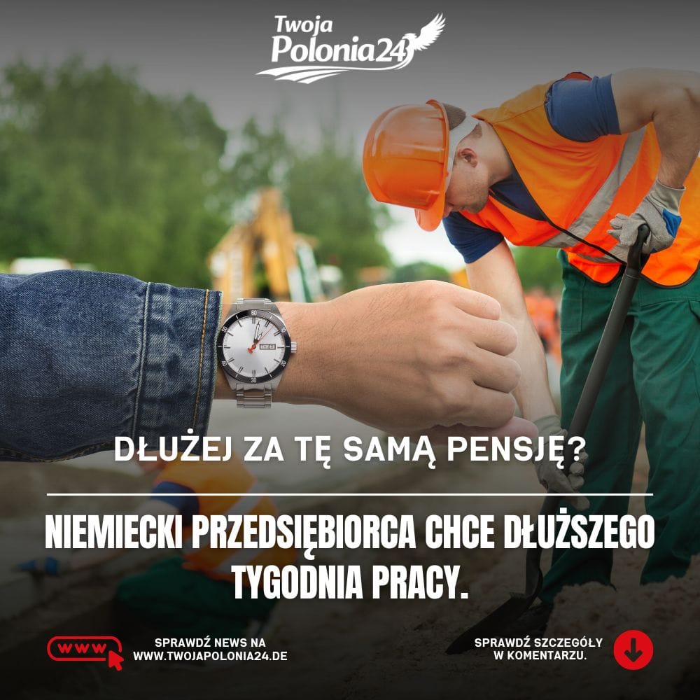 Dłuższy tydzień pracy w Niemczech i pracownicy niemieckiego przemysłu