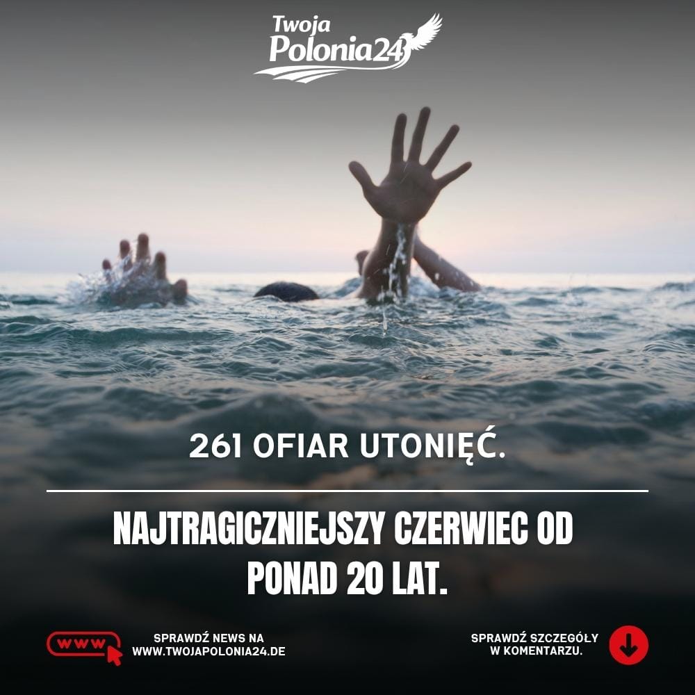 Liczba utonięć w Niemczech i akcja ratowników nad jeziorem