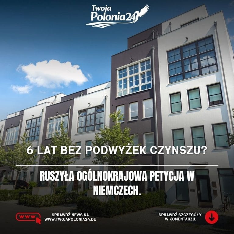 Mietenstopp w Niemczech. Ogólnokrajowa petycja postuluje mocniejsze ograniczenie wzrostu czynszów i nawet sześcioletnie zamrożenie podwyżek.