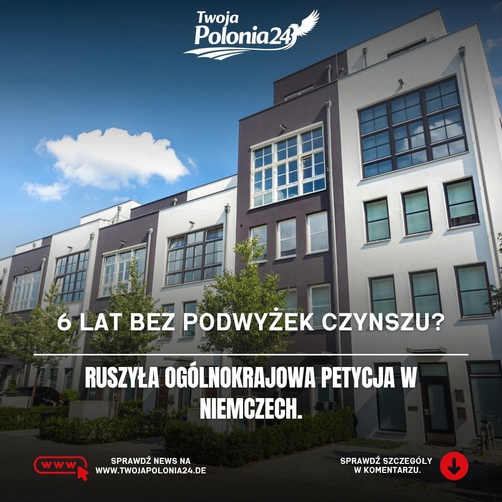 Mietenstopp w Niemczech. Ogólnokrajowa petycja postuluje mocniejsze ograniczenie wzrostu czynszów i nawet sześcioletnie zamrożenie podwyżek.