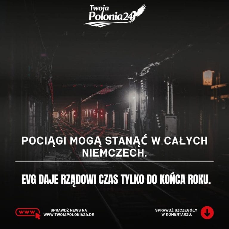 Pociągi regionalne w Niemczech mogą stanąć przez ultimatum EVG