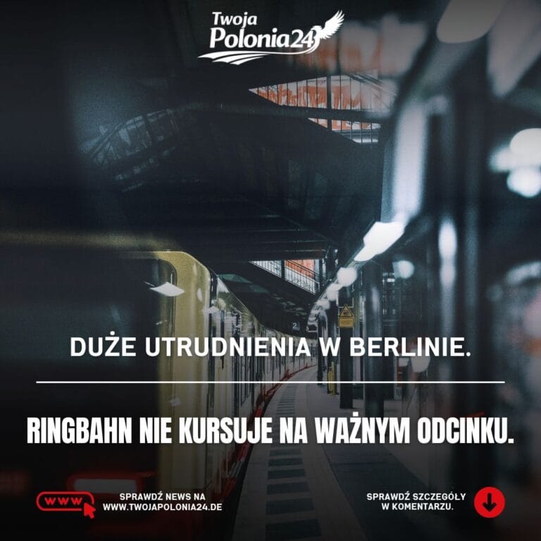 Ringbahn w Berlinie zamknięta między Hermannstraße i Tempelhof od 3 sierpnia 2026 roku