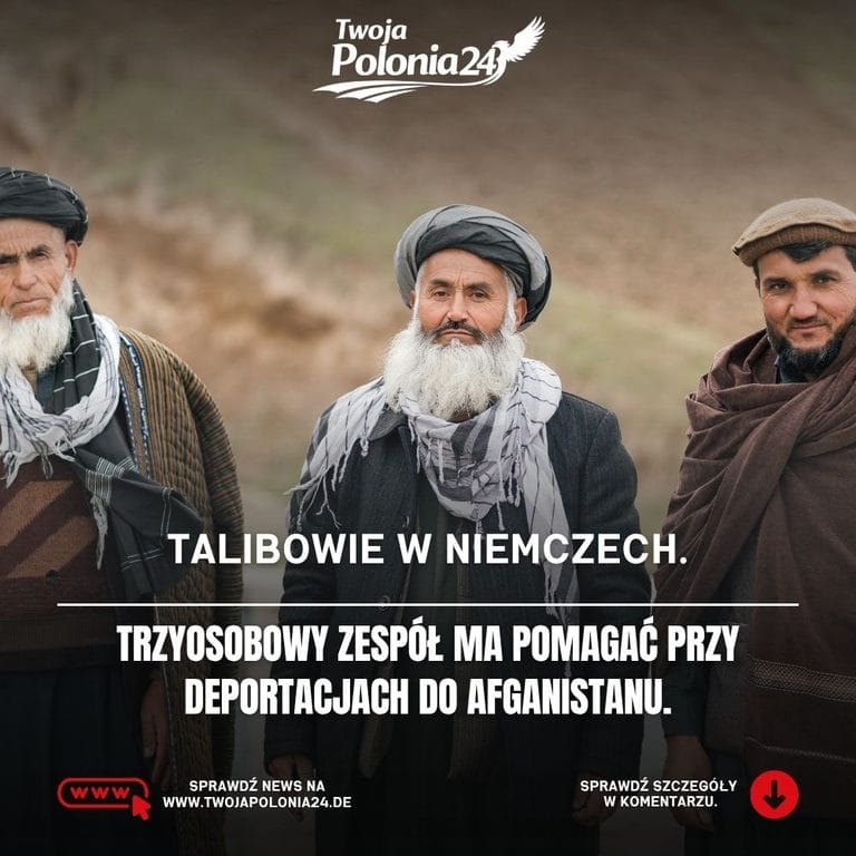 Talibowie w Niemczech. Trzyosobowy zespół wysłany przez władze Afganistanu ma pomagać przy dokumentach potrzebnych do deportacji.