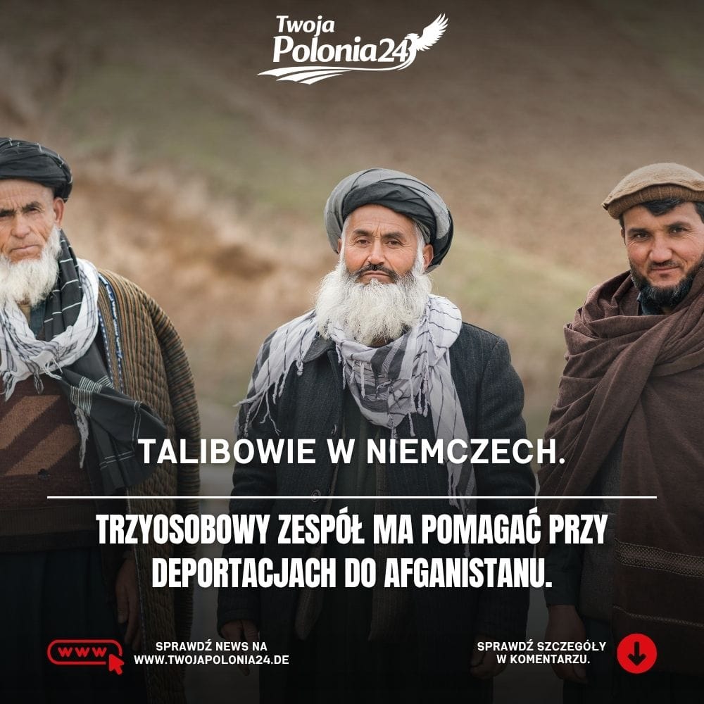 Talibowie w Niemczech. Trzyosobowy zespół wysłany przez władze Afganistanu ma pomagać przy dokumentach potrzebnych do deportacji.
