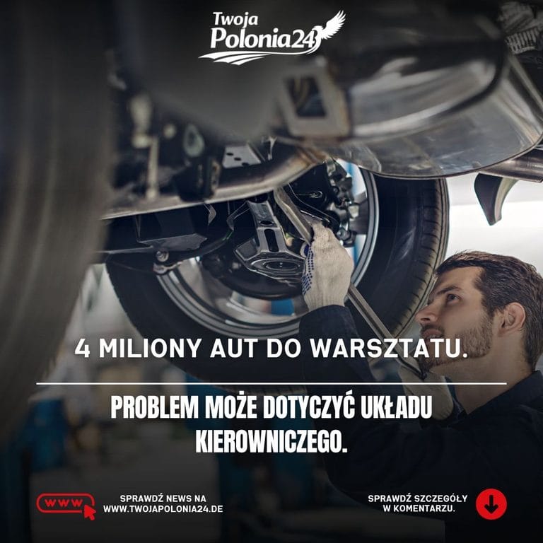 Akcja serwisowa Volkswagena obejmująca około 4 miliony samochodów