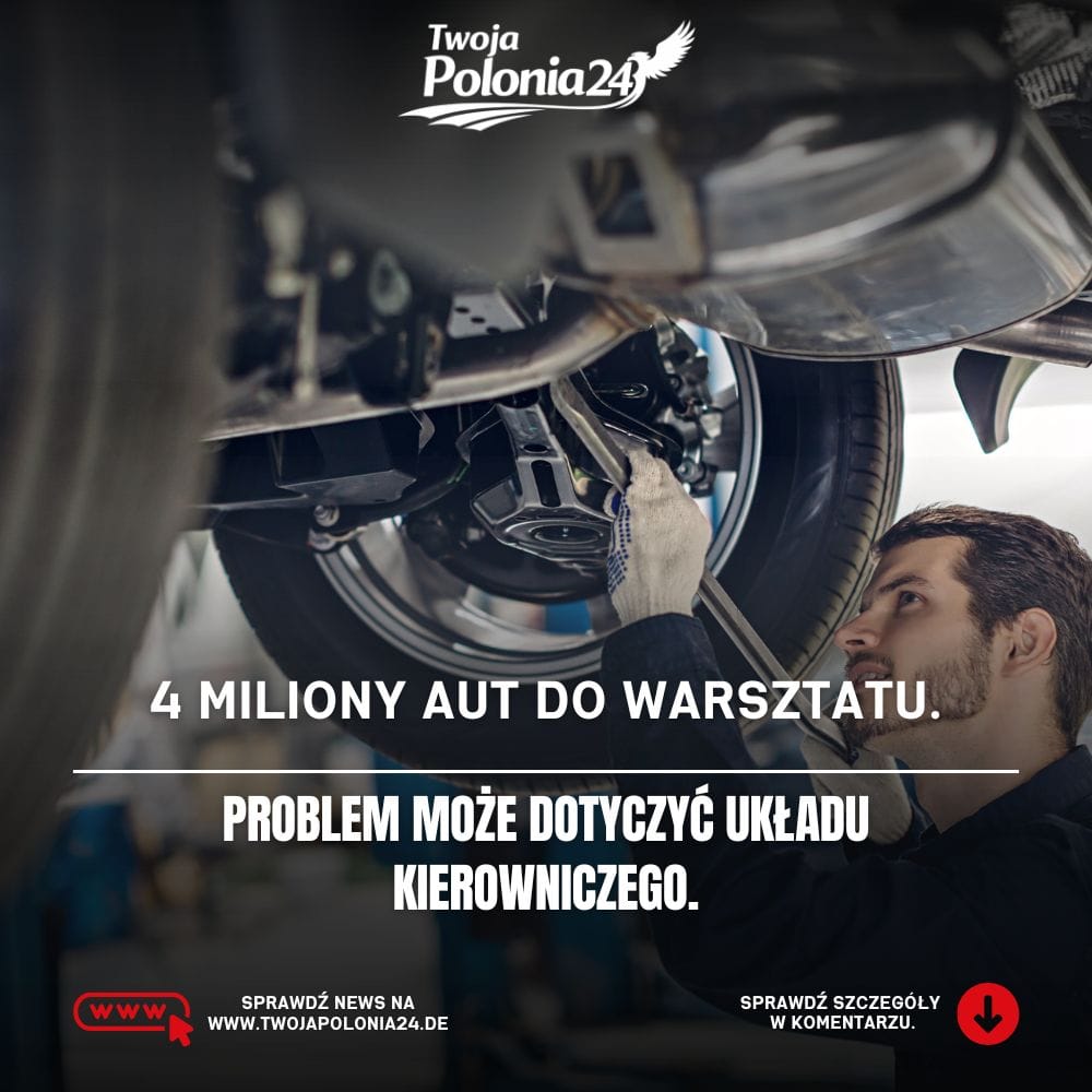 Akcja serwisowa Volkswagena obejmująca około 4 miliony samochodów
