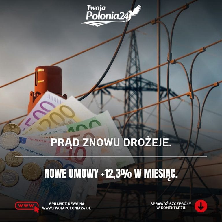 Ceny prądu w Niemczech rosną we wrześniu 2026