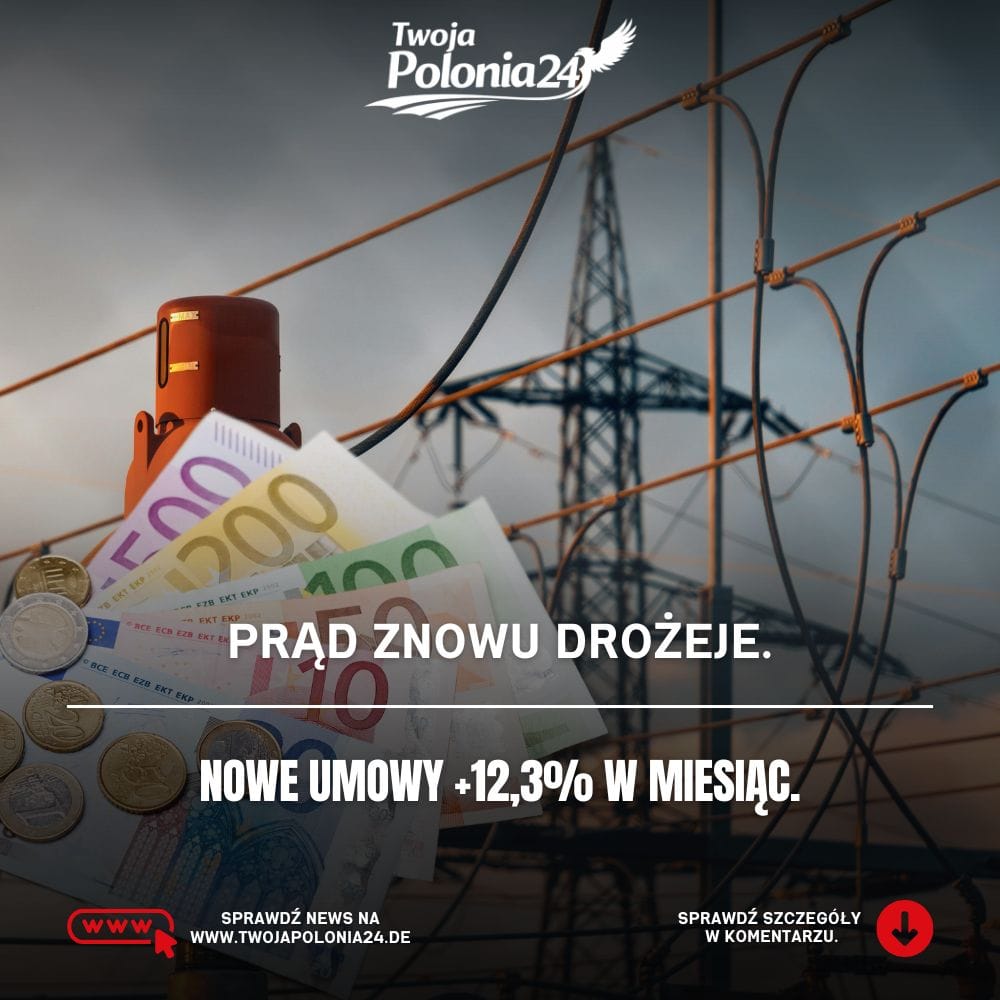 Ceny prądu w Niemczech rosną we wrześniu 2026