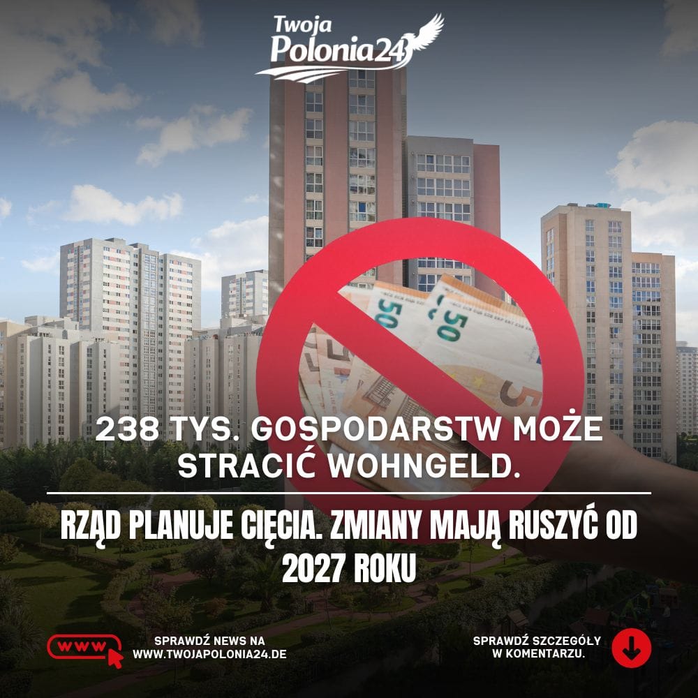 Cięcia Wohngeld 2027 – 238 tys. gospodarstw może stracić dopłatę do mieszkania