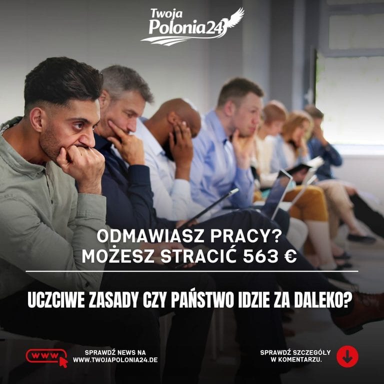 Grundsicherung w Niemczech. Odmowa odpowiedniej pracy może oznaczać utratę całego Regelsatz