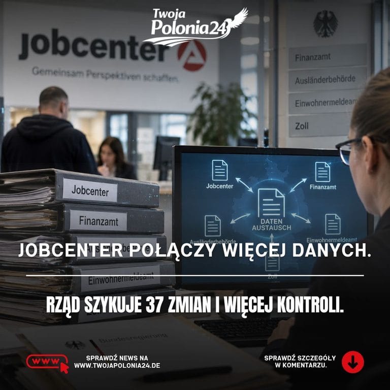 Kontrole świadczeń w Niemczech – Jobcenter i urzędy mają szerzej wymieniać dane