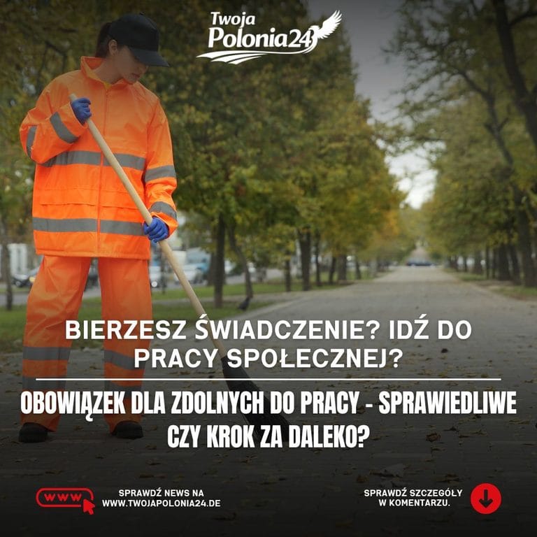 Obowiązkowa praca za Bürgergeld – debata o pracy społecznej dla osób pobierających świadczenia w Niemczech