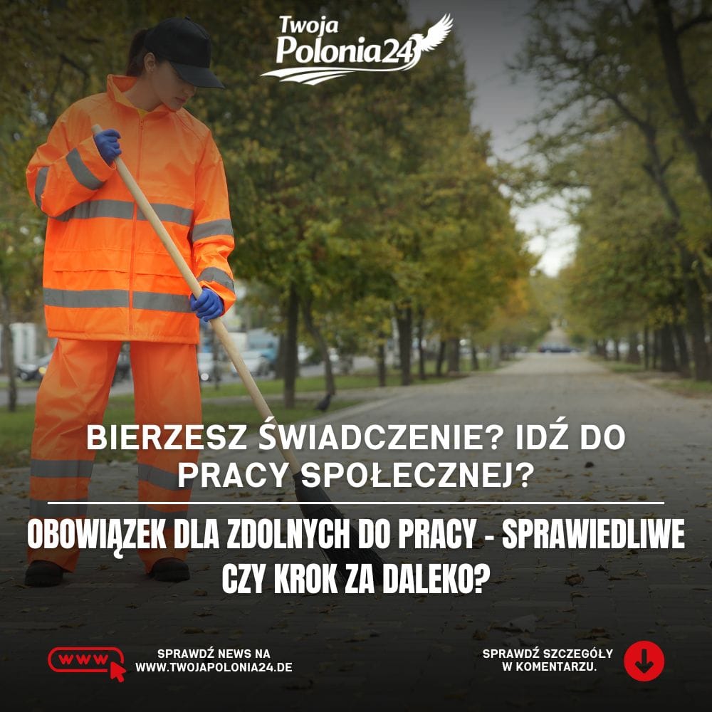 Obowiązkowa praca za Bürgergeld – debata o pracy społecznej dla osób pobierających świadczenia w Niemczech