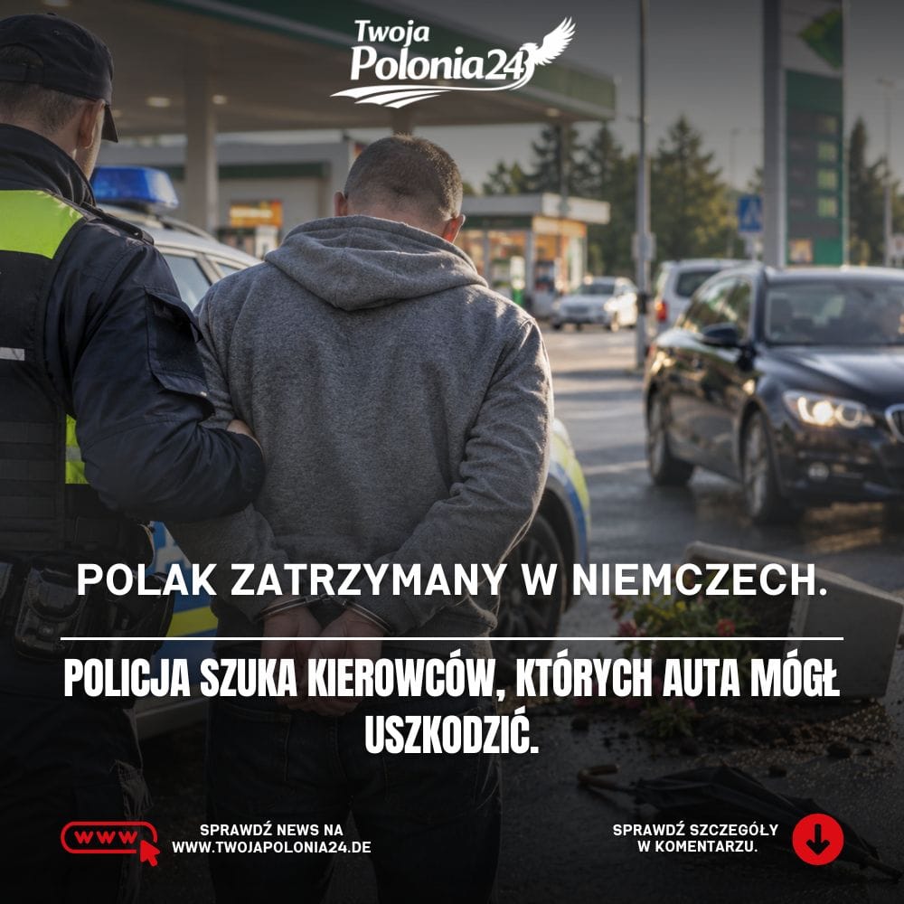 Polak zatrzymany w Niemczech po zdarzeniu w Aldingen