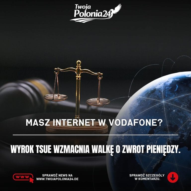 Pozew zbiorowy Vodafone po wyroku TSUE w sprawie podwyżek cen internetu