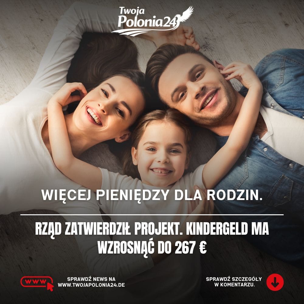 Reforma podatku dochodowego 2027 – Kindergeld wzrośnie do 267 euro w Niemczech