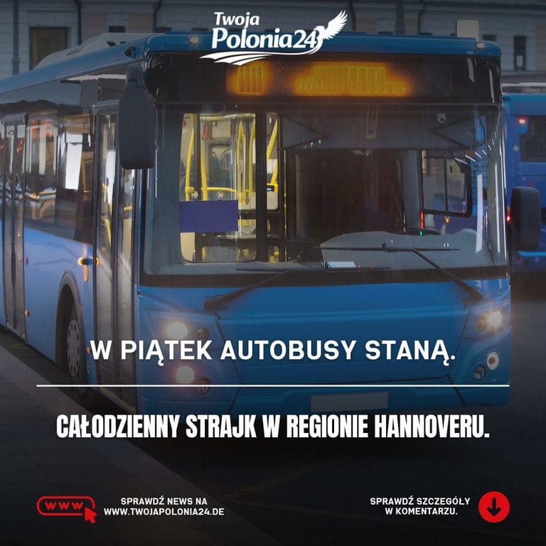 Strajk autobusów w Hannoverze 25 września 2026