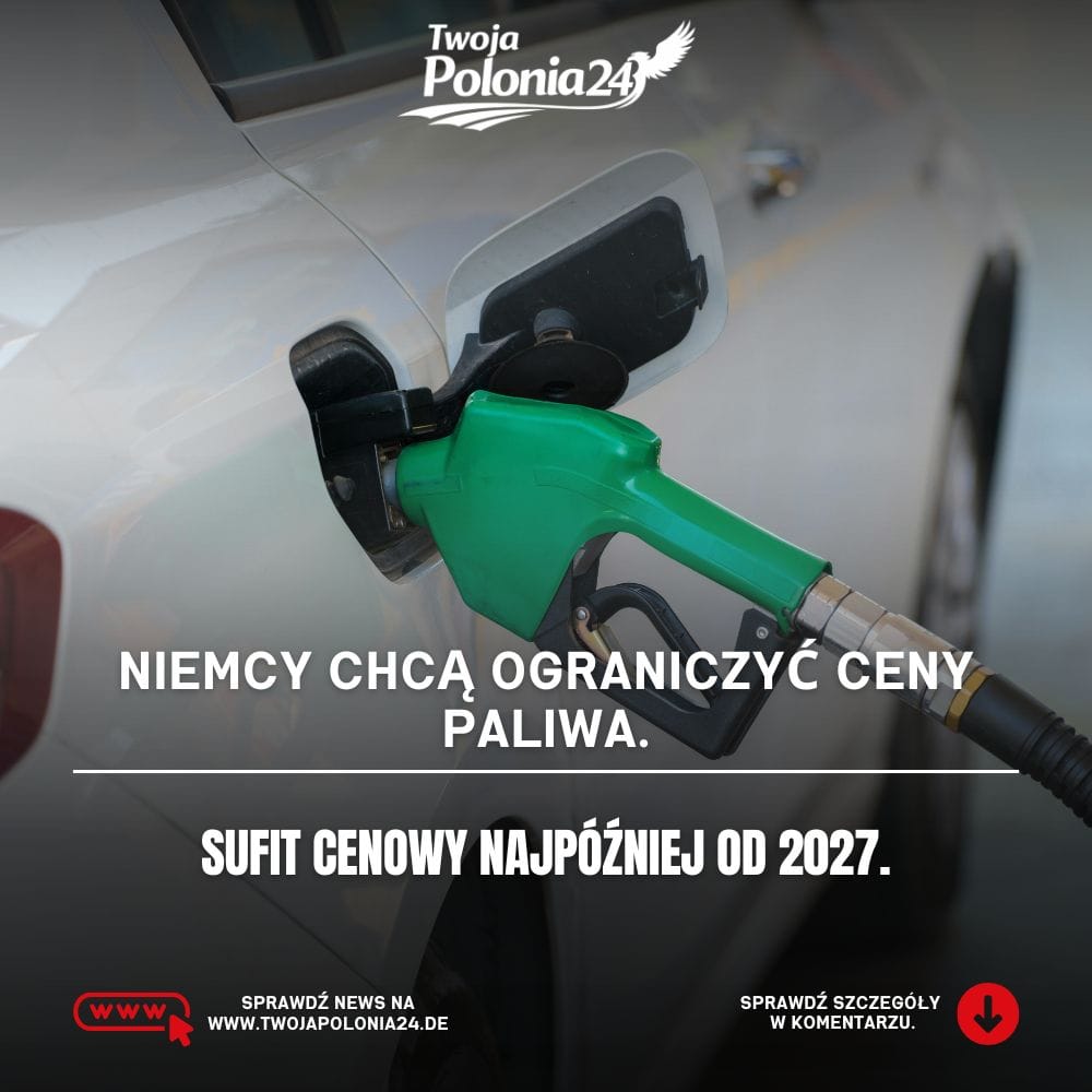 Sufit cenowy na paliwo w Niemczech planowany od 2027 roku