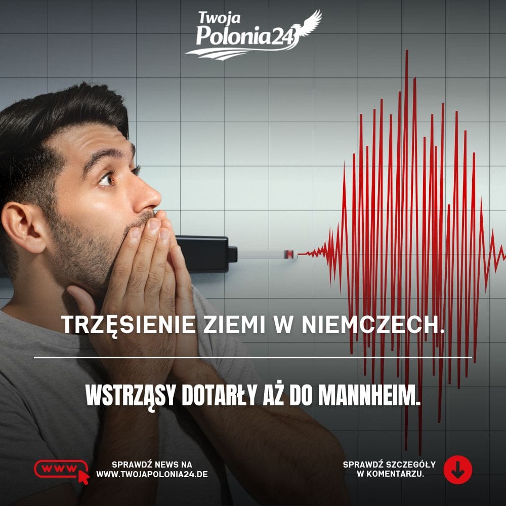 Trzęsienie ziemi w Niemczech odczuwalne w Worms i Mannheim
