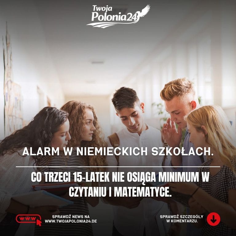 Wyniki PISA w Niemczech najgorsze w historii – co trzeci 15-latek poniżej podstawowego poziomu