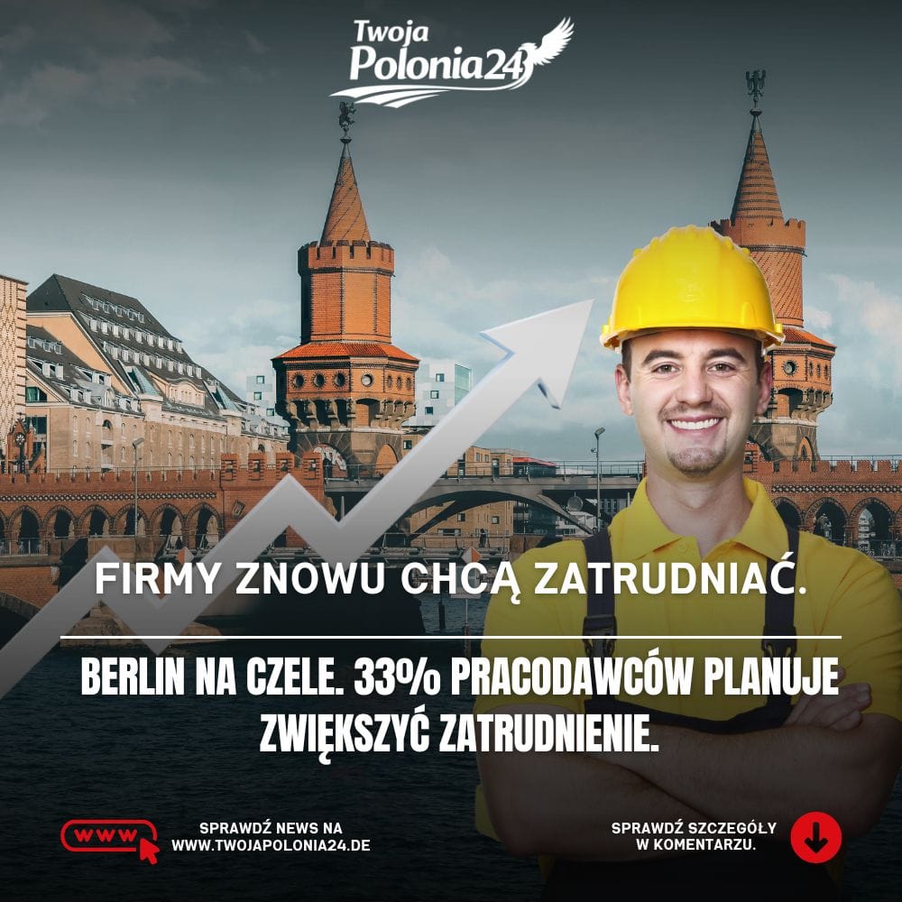 Zatrudnienie w Niemczech rośnie – Berlin liderem rynku pracy