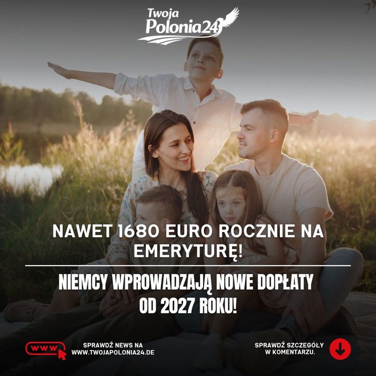 Altersvorsorgedepot – rodzina analizująca oszczędności emerytalne w Niemczech, ilustracja dopłat do 1680 euro rocznie.Od 2027 roku rodziny w Niemczech mogą korzystać z nowego systemu dopłat do prywatnych oszczędności emerytalnych. W określonych warunkach wsparcie dla rodziny z dwojgiem dzieci może osiągnąć 1680 euro rocznie. Zdjęcie ilustracyjne.