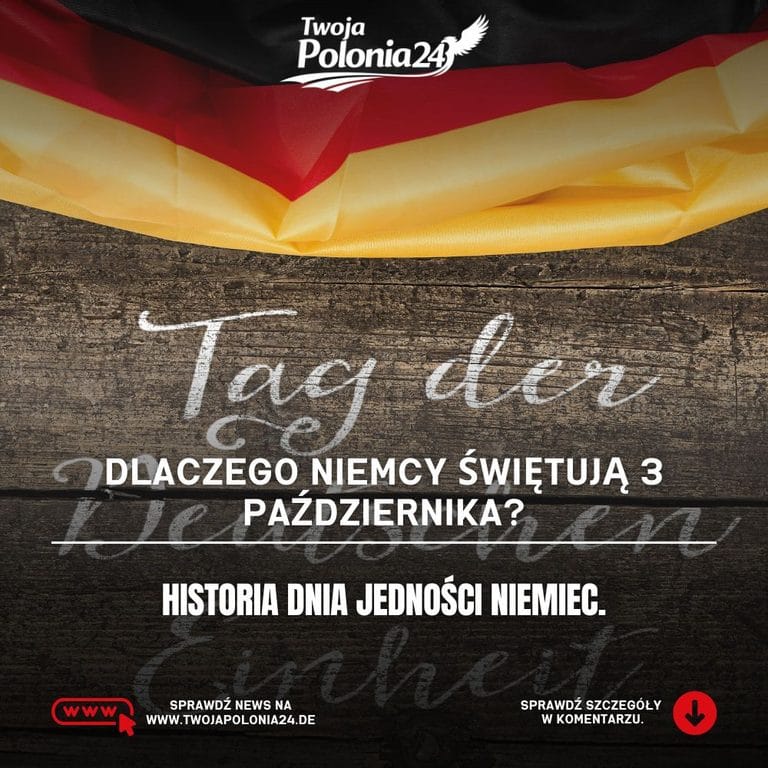 Dzień Jedności Niemiec obchodzony 3 października