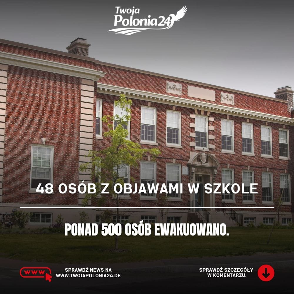 Ewakuacja szkoły w Paderborn po problemach z oddychaniem u 48 osób