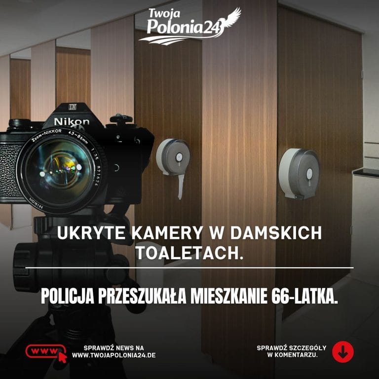 Kamery w damskich toaletach w Berlinie na kampusie HWR w Lichtenbergu