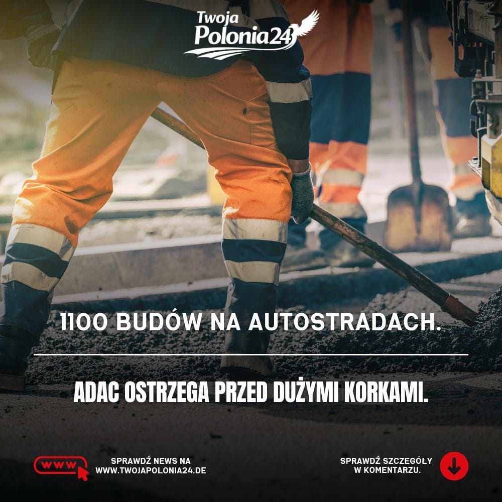 Korki w Niemczech w weekend – 1100 budów na autostradach