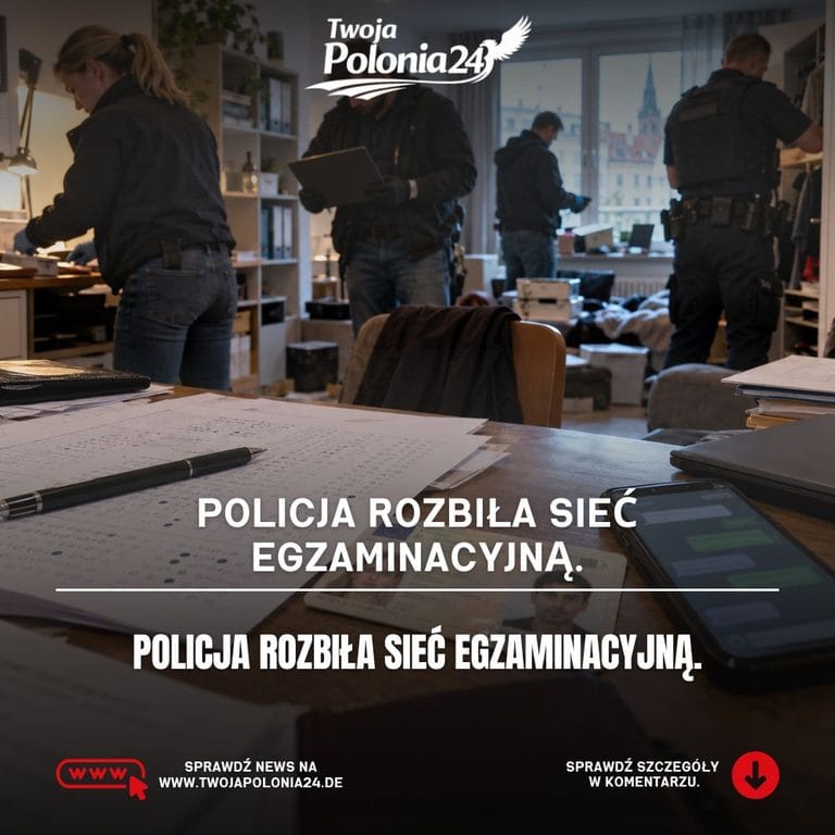 Oszustwa egzaminacyjne w Niemczech badane przez policję
