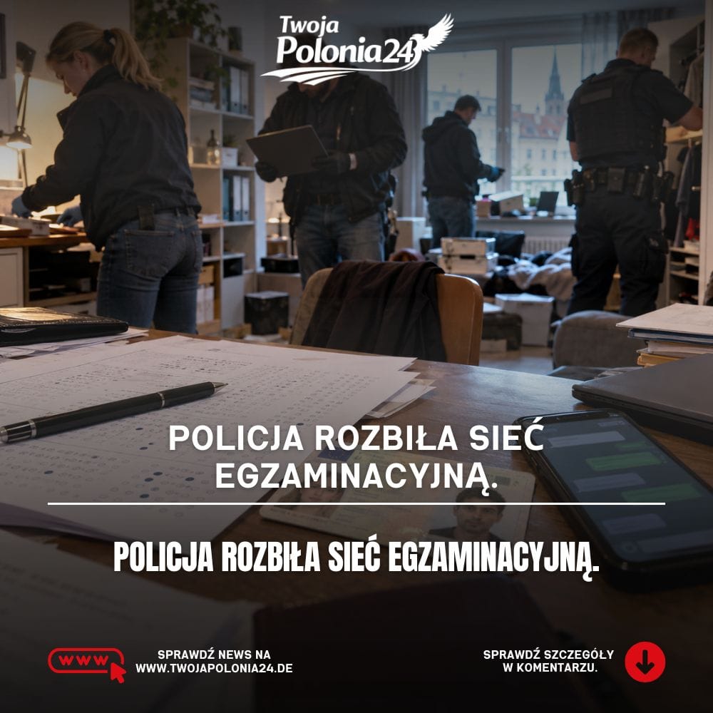 Oszustwa egzaminacyjne w Niemczech badane przez policję