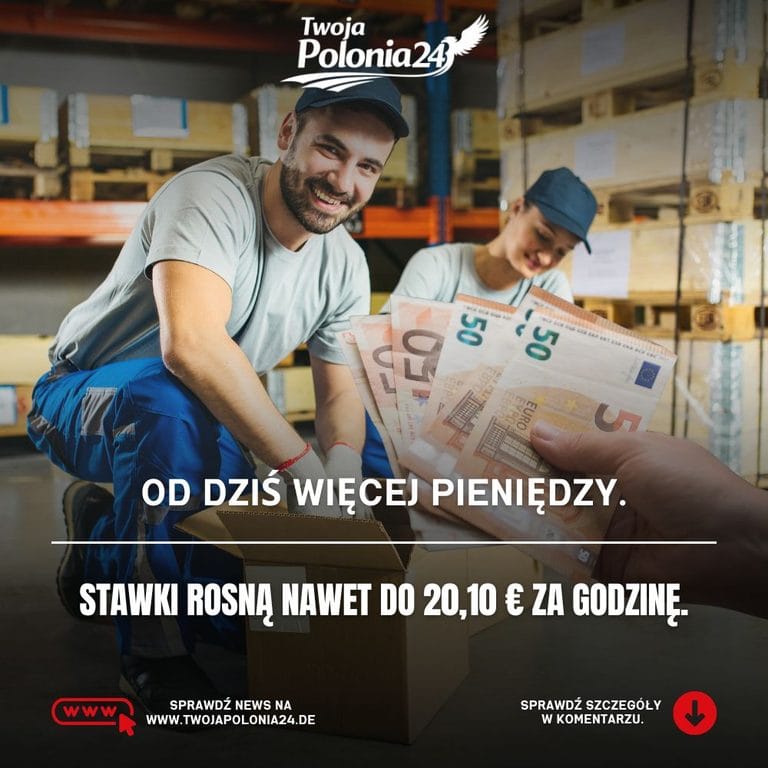Podwyżki wynagrodzeń od października dla pracowników w Niemczech