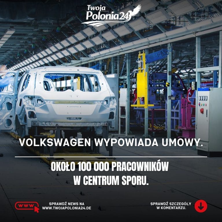 Volkswagen wypowiada układy zbiorowe dla około 100 tysięcy pracowników