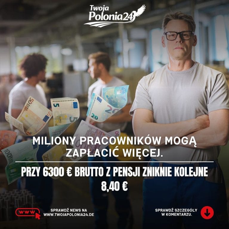 Wyższa składka Pflegeversicherung 2027 przy pensji 6300 euro brutto w Niemczech